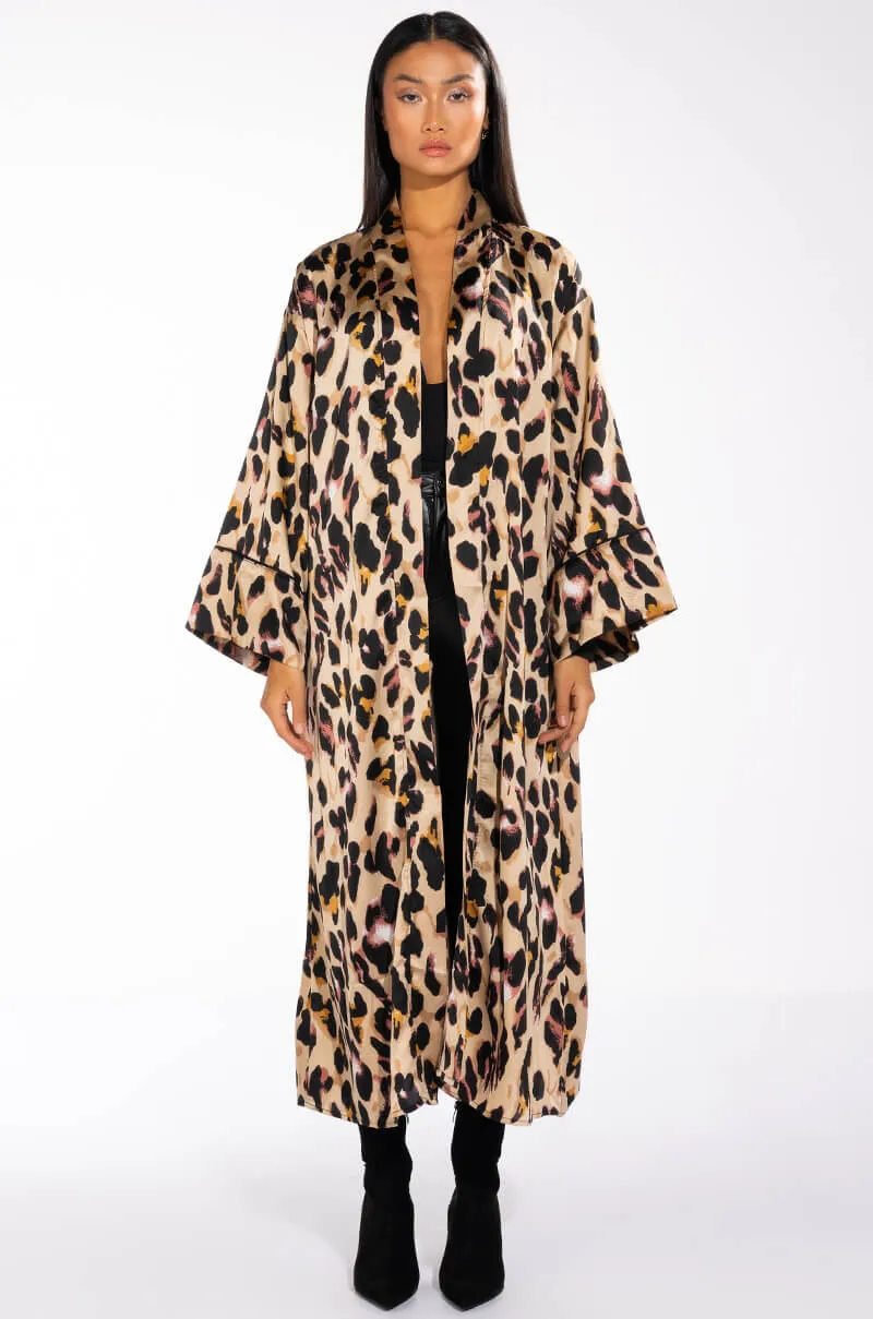 ANIMAL PRINT DUSTER