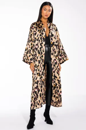 ANIMAL PRINT DUSTER