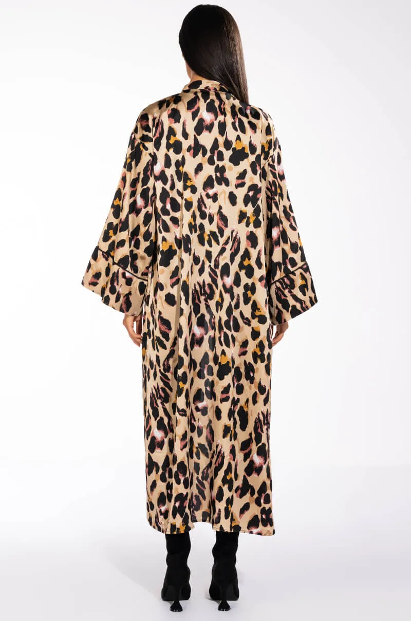 ANIMAL PRINT DUSTER