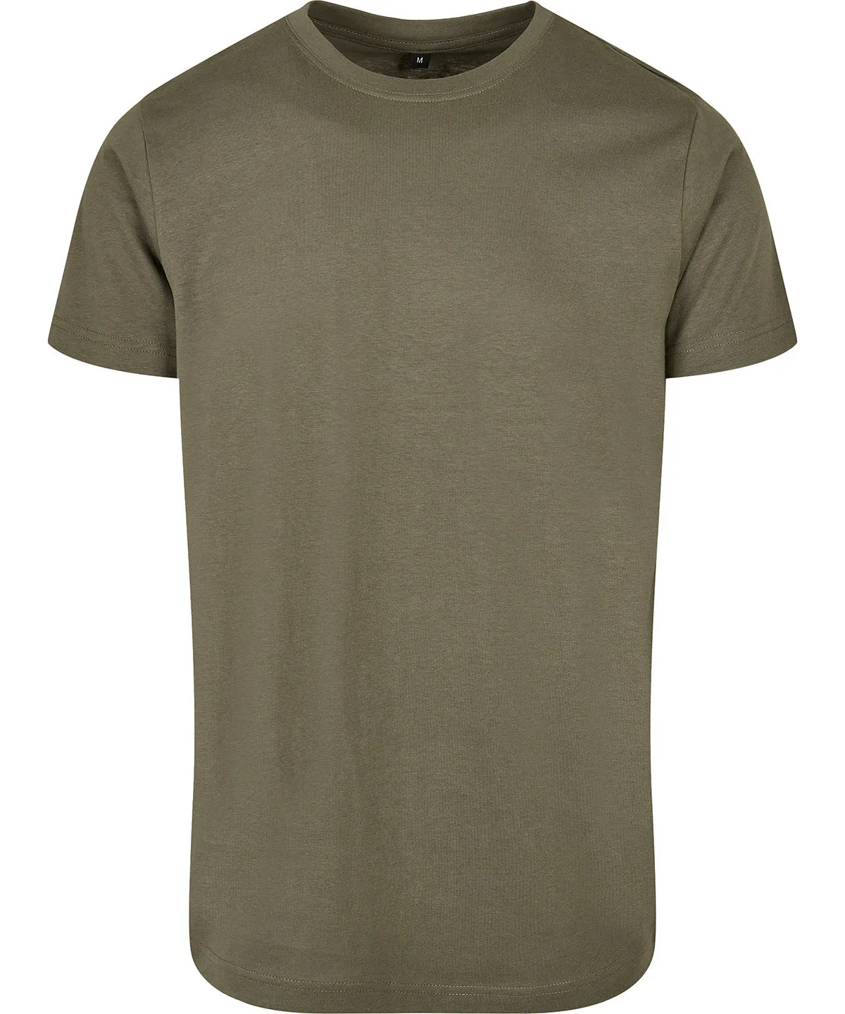 Basic round neck tee | Olive