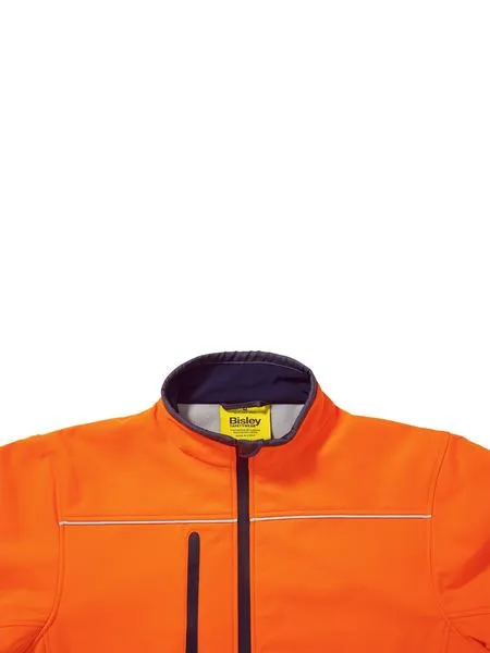 Bisley Soft Shell Jacket with 3M Tape-(BJ6059T)