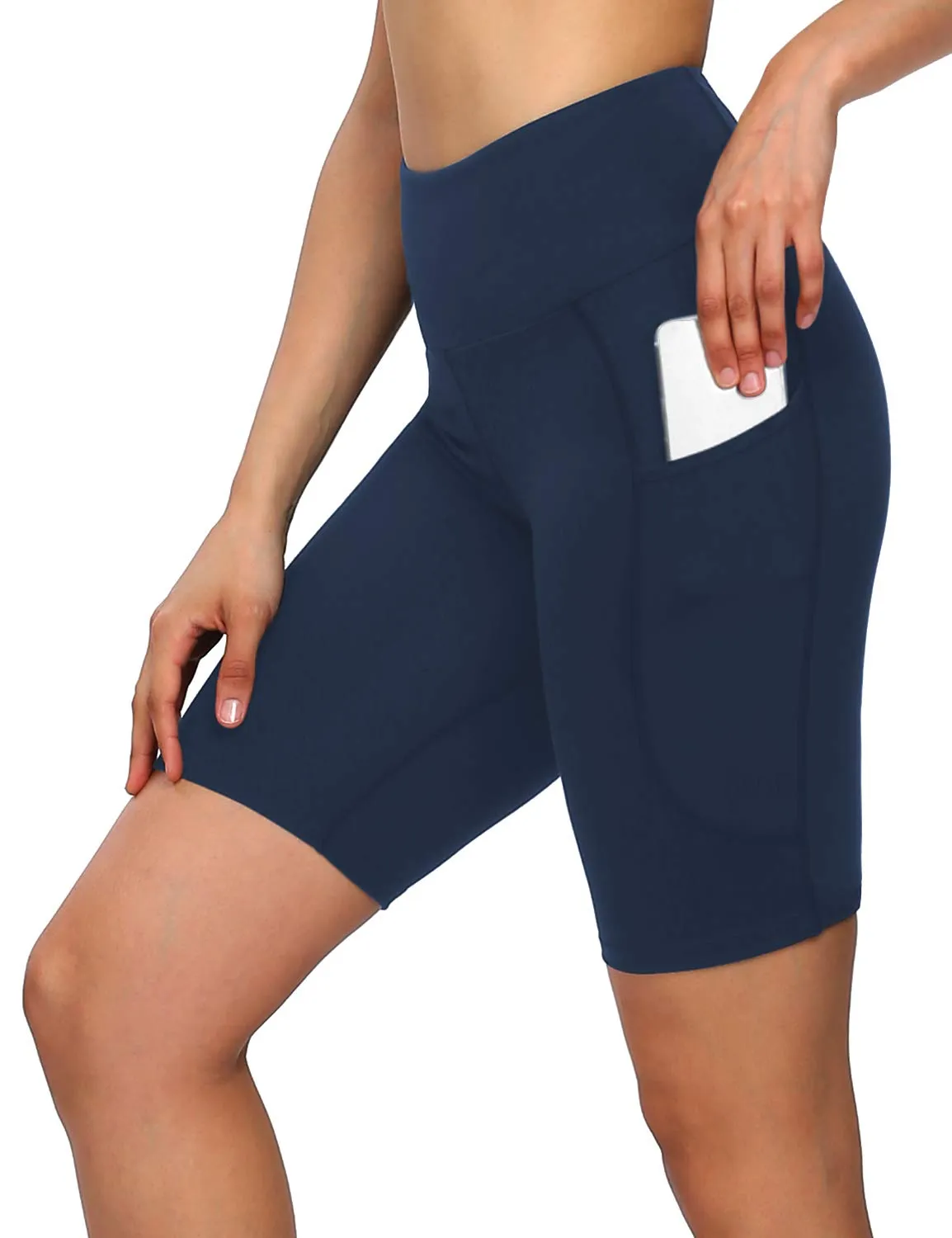 Buttery Soft Women's 8'' High Waist Workout Yoga Shorts