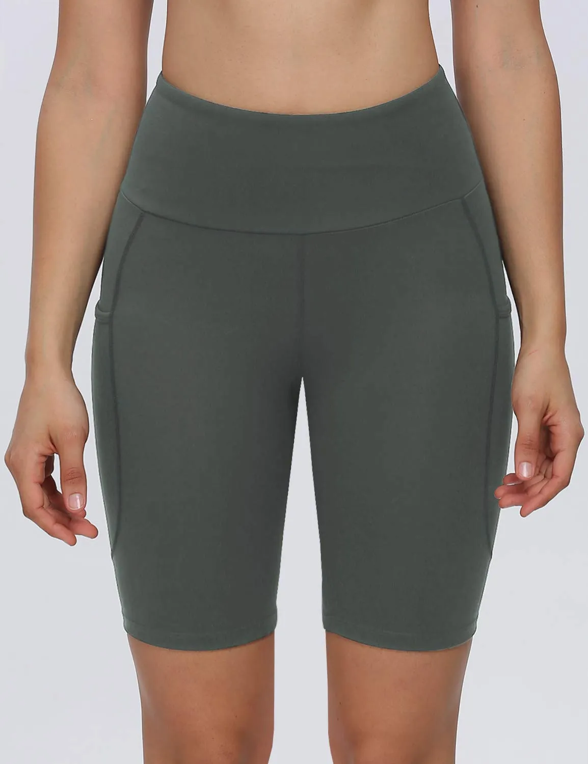 Buttery Soft Women's 8'' High Waist Workout Yoga Shorts