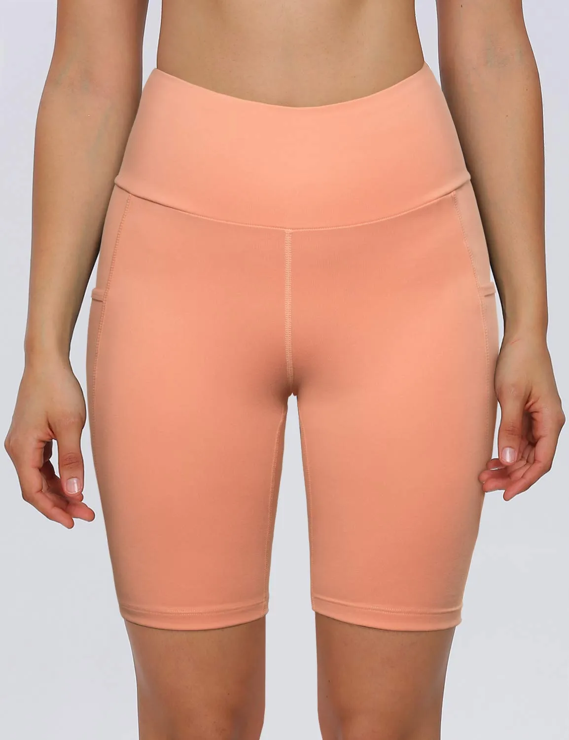 Buttery Soft Women's 8'' High Waist Workout Yoga Shorts