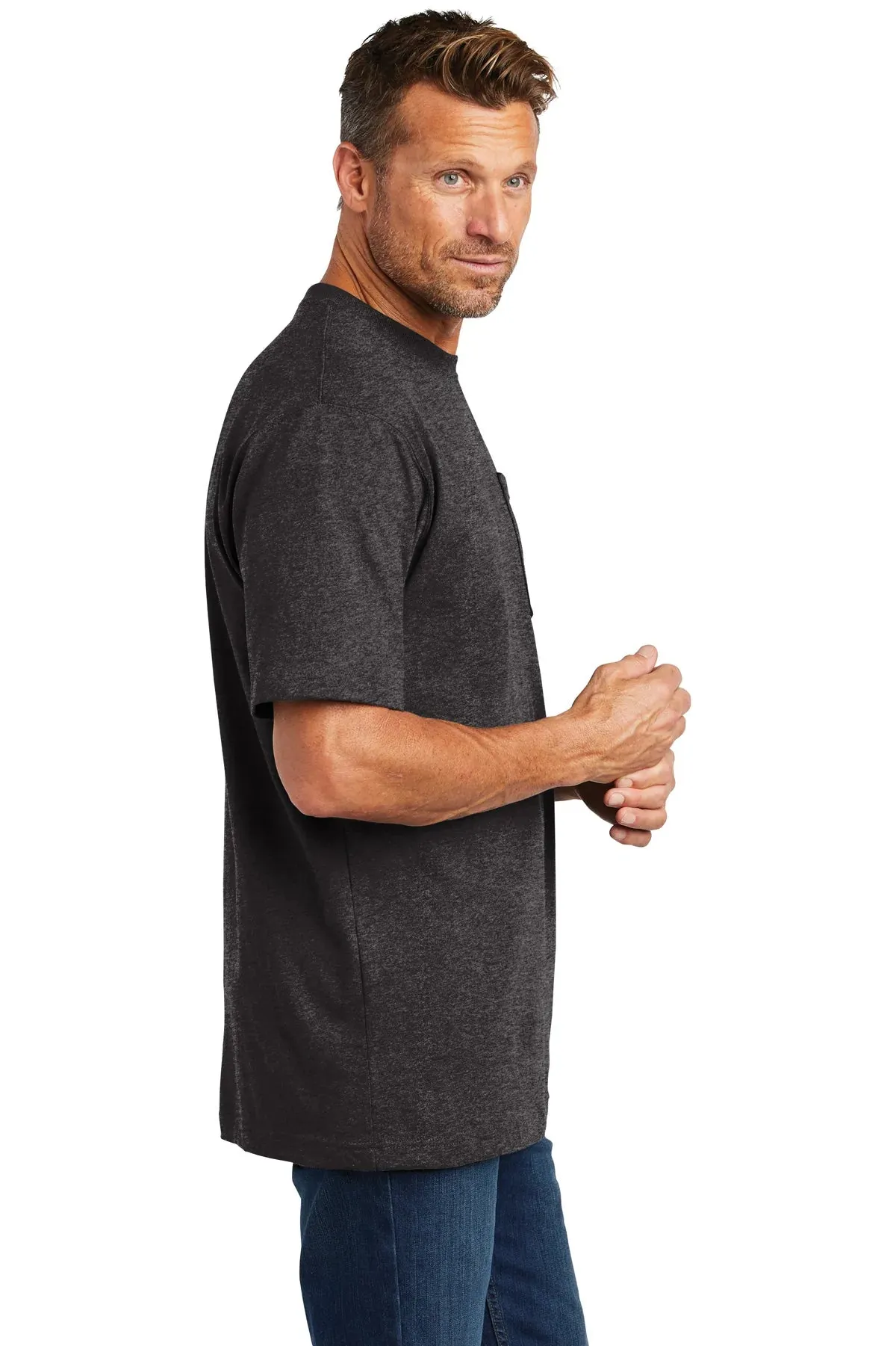 Carhartt Workwear Custom Pockets T-Shirts, Carbon Heather