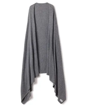 CAWDG Dark Grey Cashmere Wrap