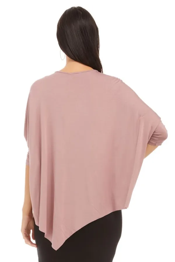 EDEN TOP SOLID JERSEY (MAUVE)