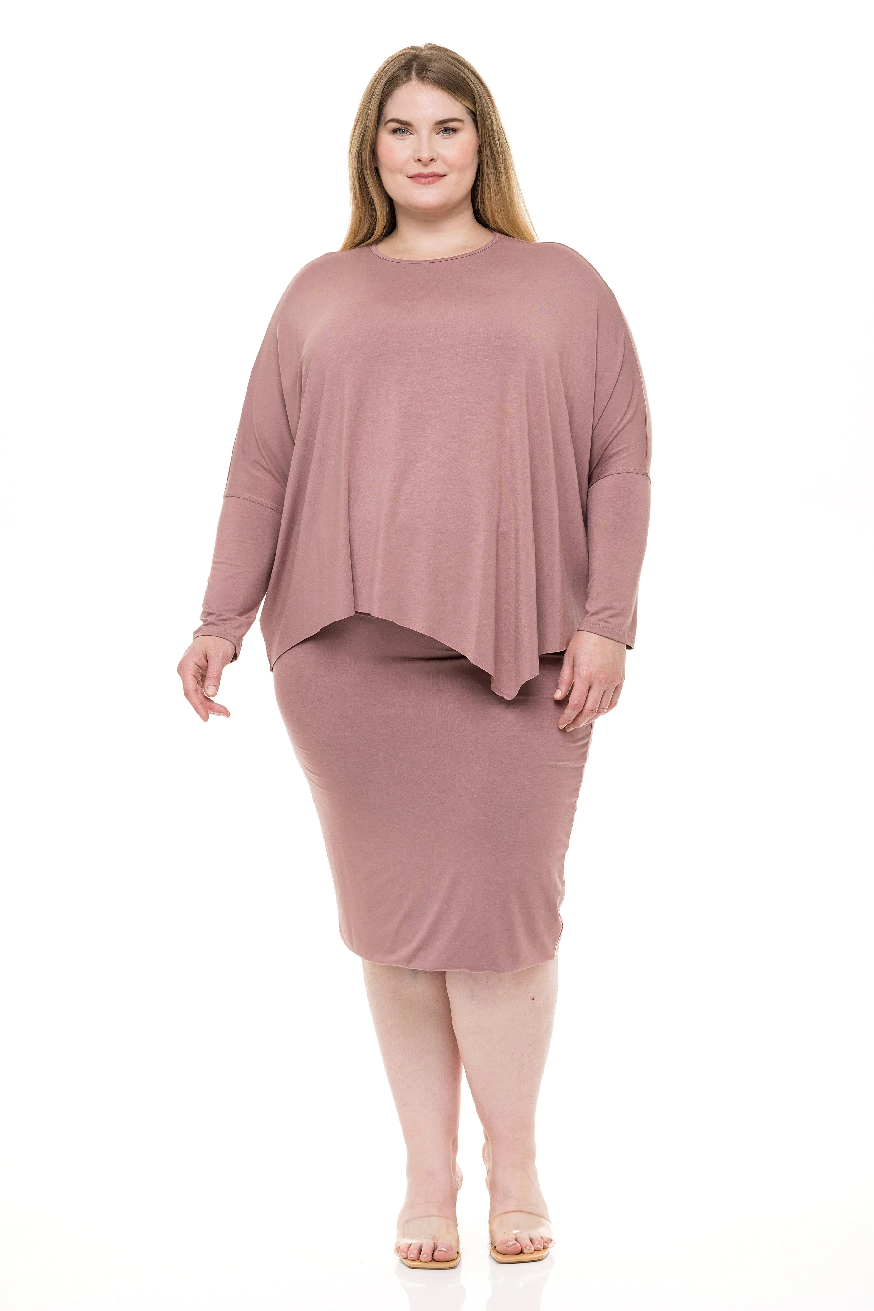 EDEN TOP SOLID JERSEY (MAUVE)