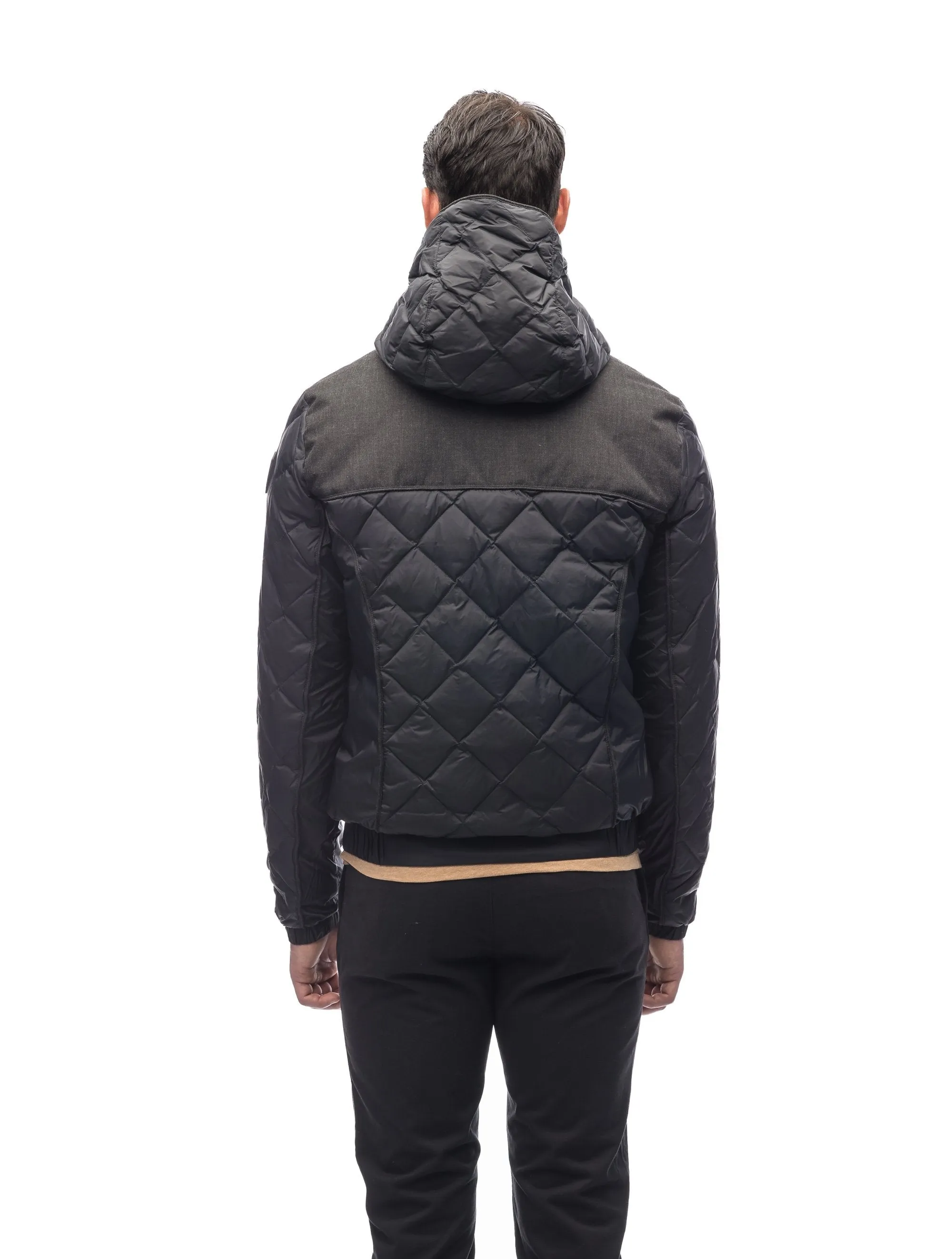 Elroy Men's Quilted Hooded Jacket