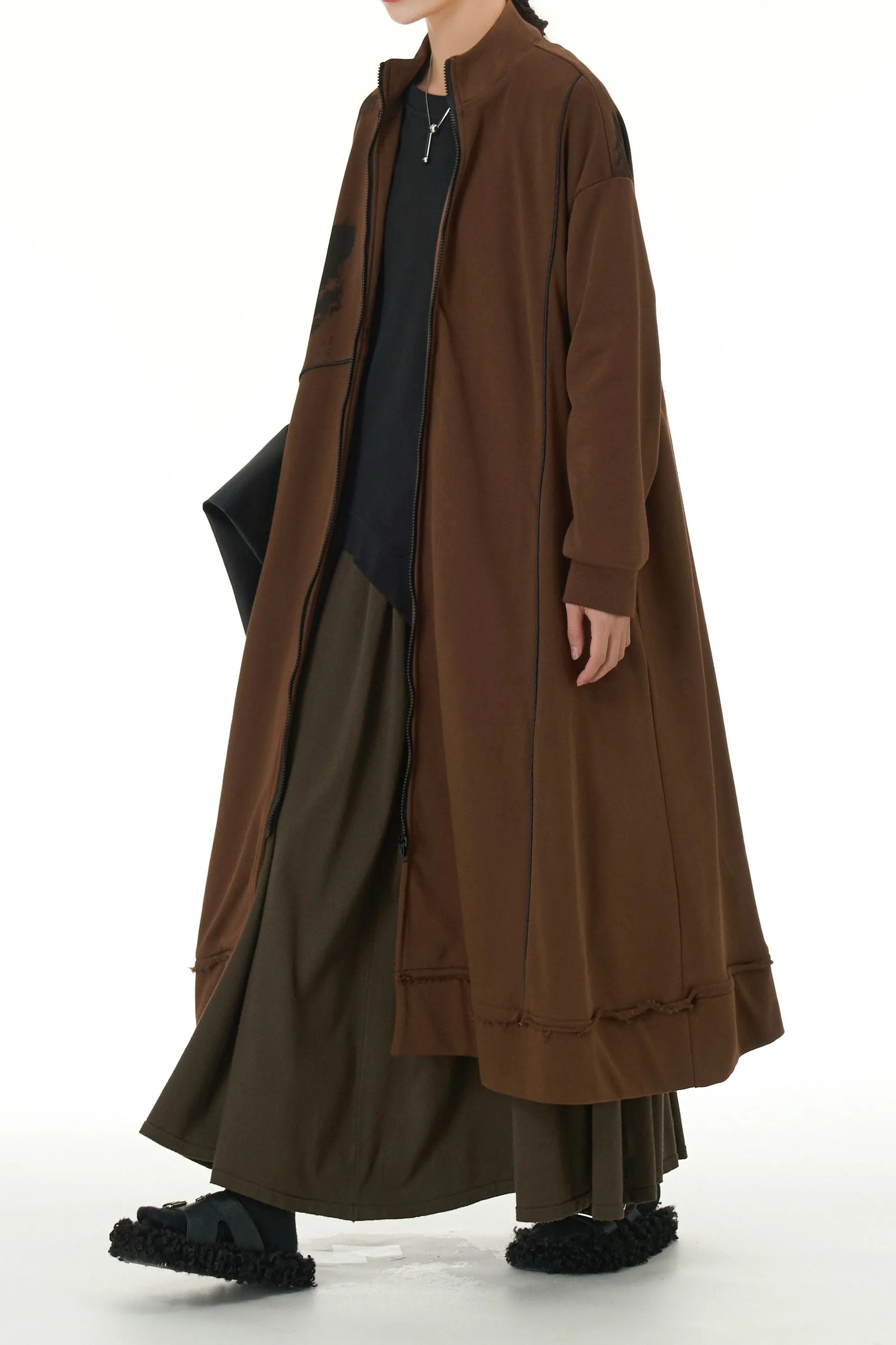 Espresso Eclipse Trench Coat