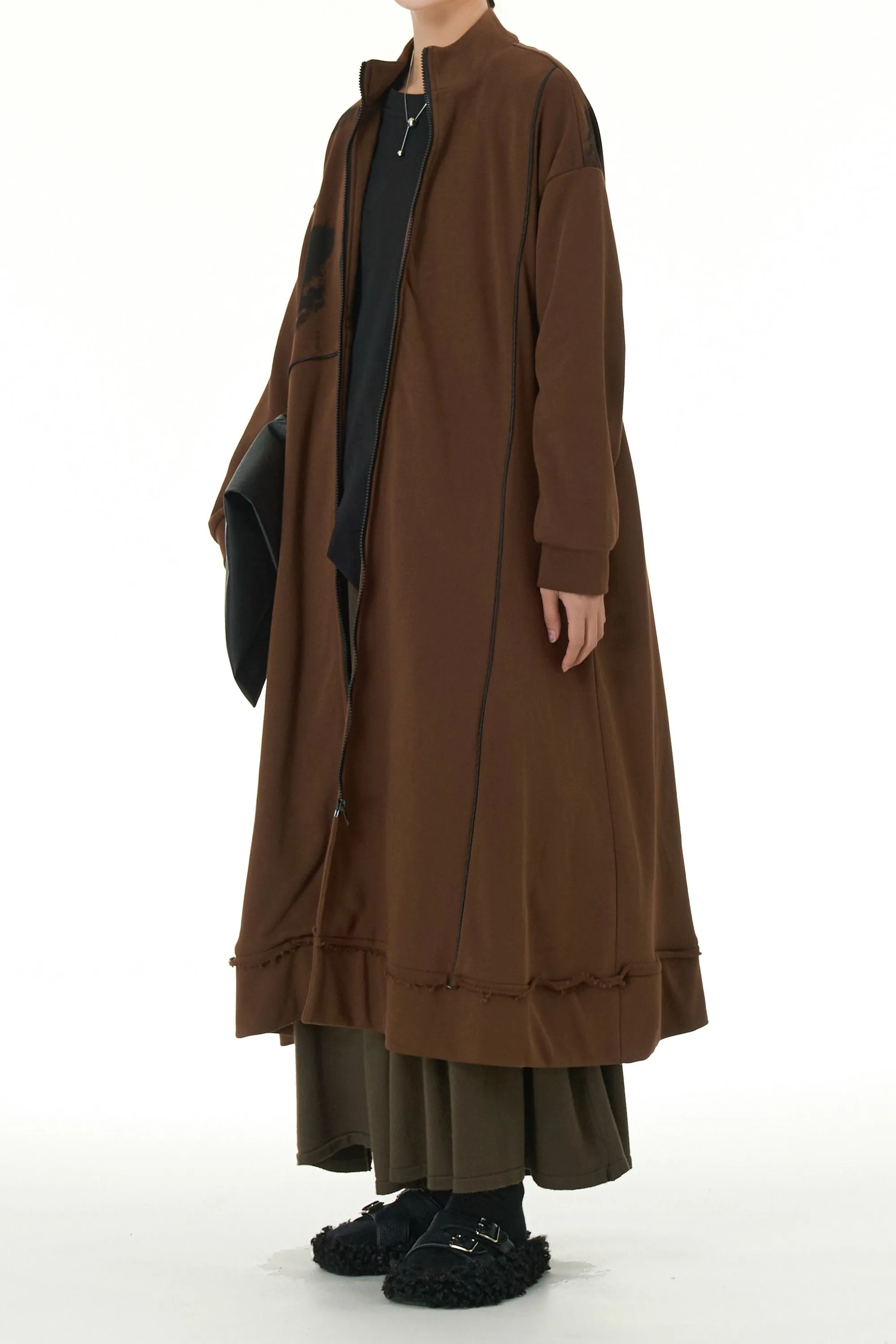 Espresso Eclipse Trench Coat