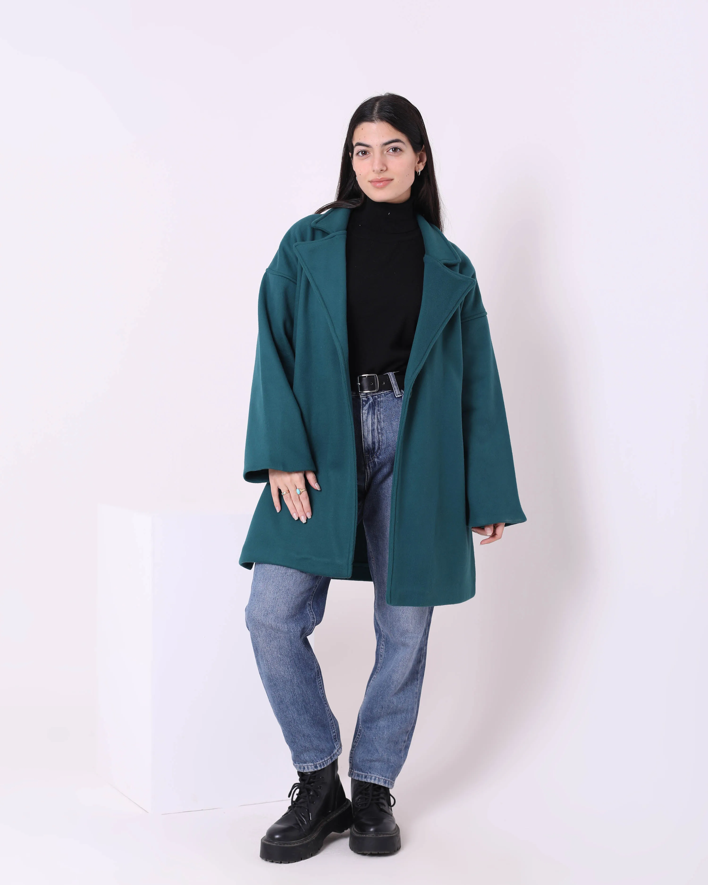 Felt Long Soft Jacket (W717) - Just4Women