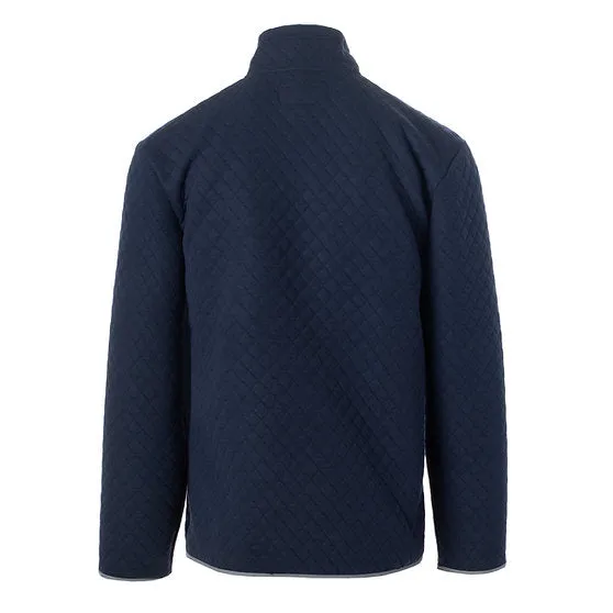 Fieldstone Quilted Pullover - Navy