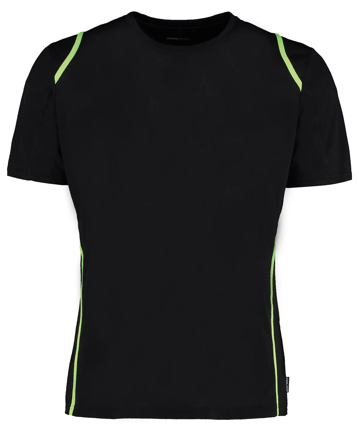 Gamegear® Cooltex® t-shirt short sleeve (regular fit) | Black/Fluorescent Lime