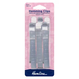 Hemming Clips Pack of 6 - Hemline