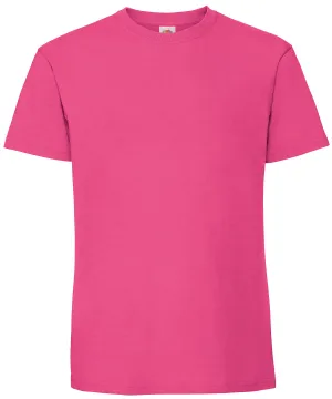 Iconic 195 ringspun premium T | Fuchsia