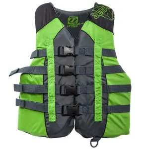 Jet Pilot Flight Nylon Ladies Life Vest US CGA More Than 90lbs PFD Type III -Green