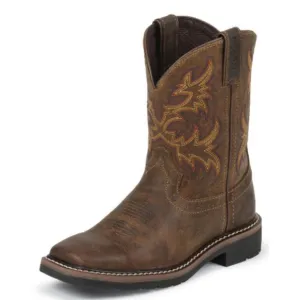 JUSTIN KID'S STAMPEDE WORK BOOT- SK4681