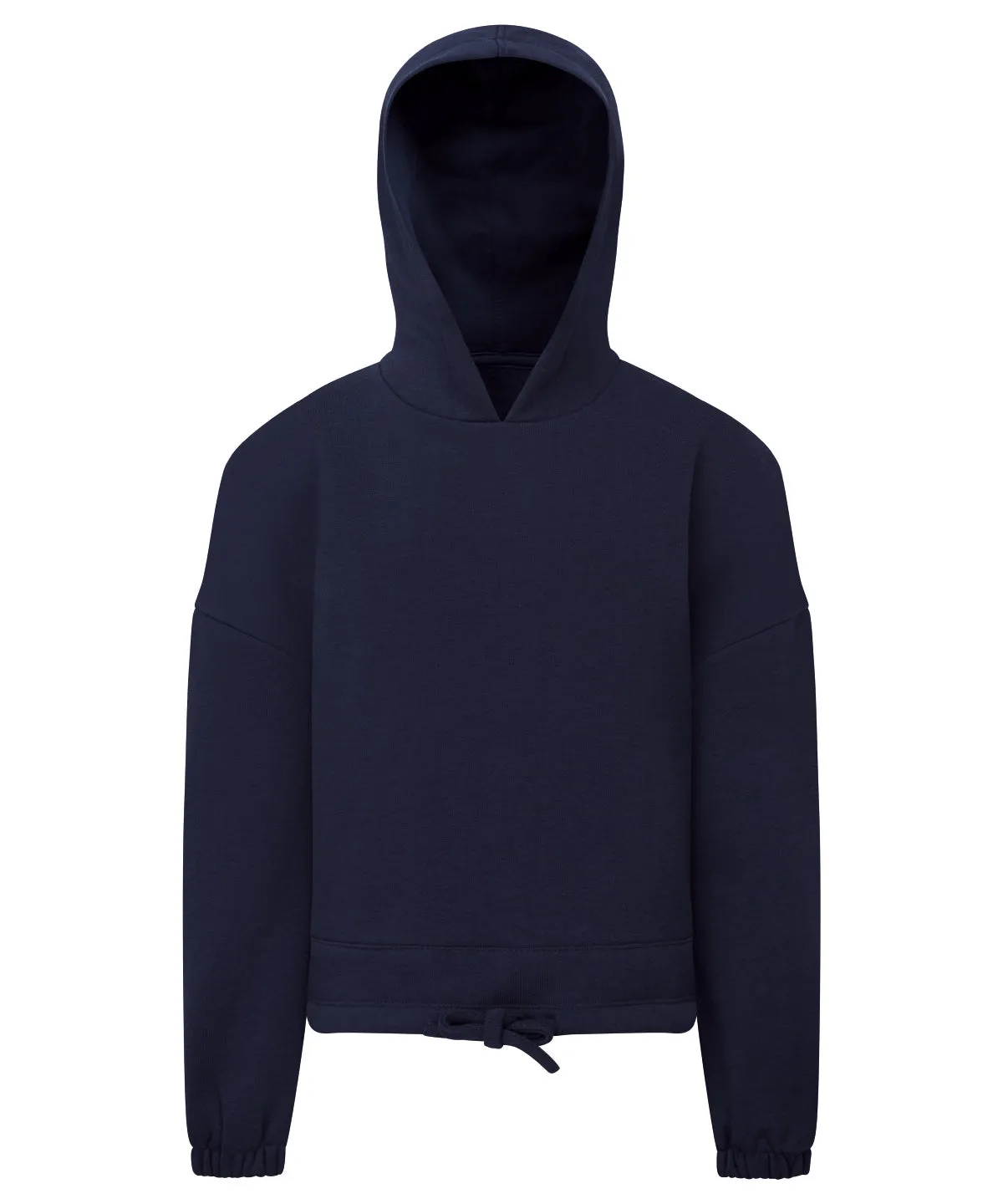 Kids TriDri® recycled cropped oversize hoodie | Navy