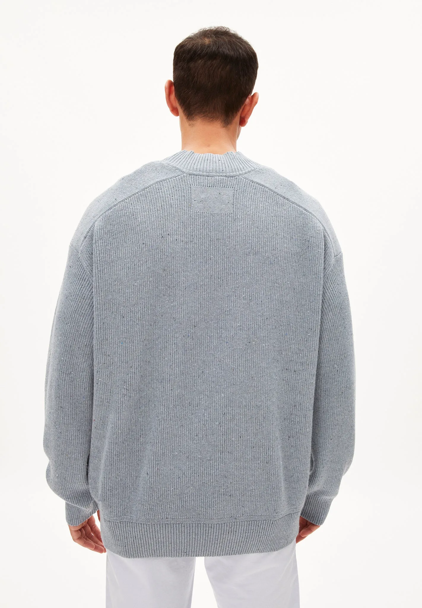 Knitted Jumper Farkaa - Faded Blue