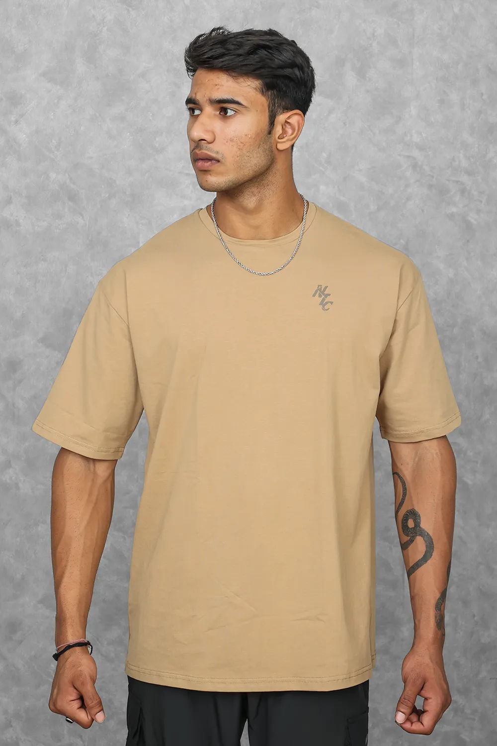 Legacy Oversized T-Shirt - Beige