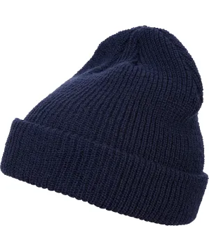 Long knit beanie (1545K) | Navy