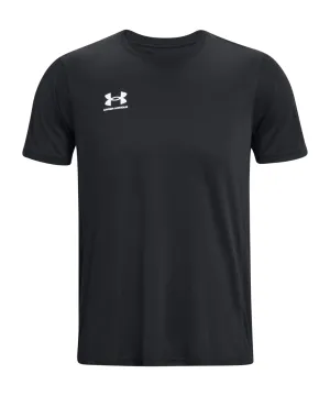 Mens UA Challenger Training Short Sleeve | Black/White