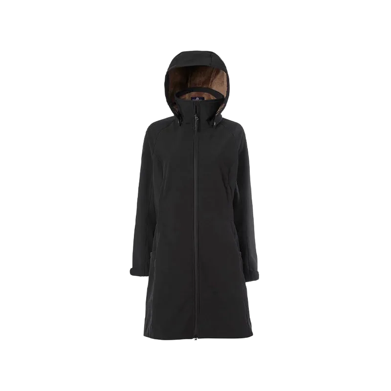 Mountain Horse - Softshell parka femme Stella noir