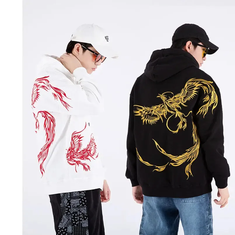 Niepce Inc Japanese Streetwear Embroidered Hoodie