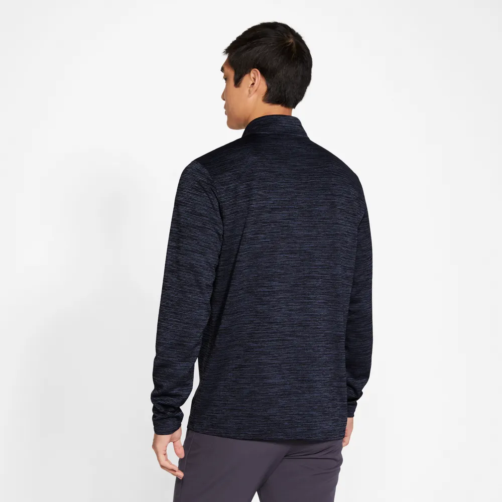 Nike Dri-Fit Heather Stripe Half Zip Pullover