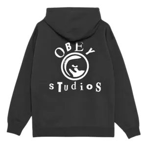 Obey Studios Icon Premium Hood - Black