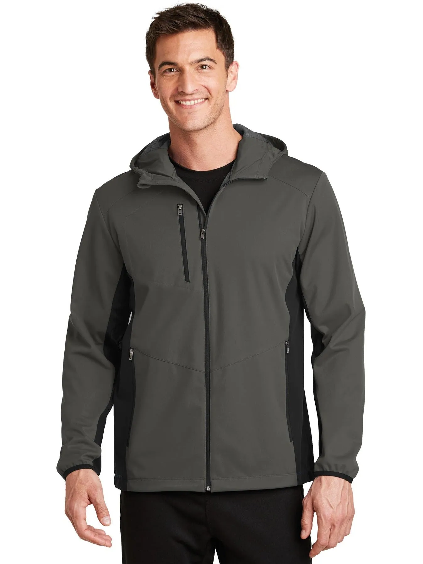 Port Authority Active Hooded Soft Shell Jacket