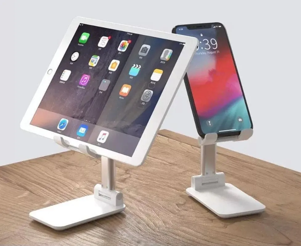 Portable Foldable Mobile Phone Bracket, Adjustable Cell Phone Stand Tablet Holder, Desktop Lifting Lazy Bracket, Universal Table Cell Phone Stand