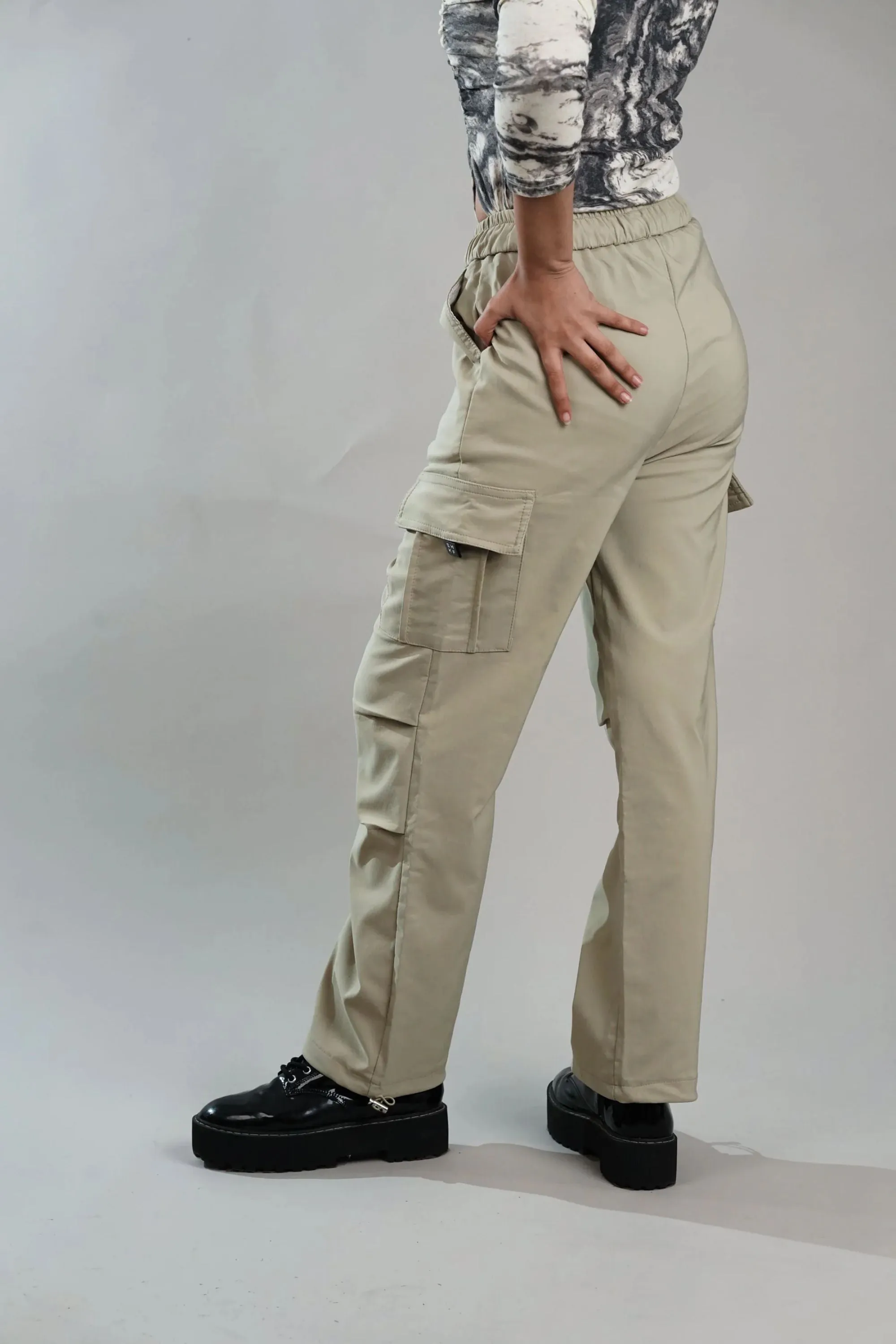 Soft Sage Utility Cargos