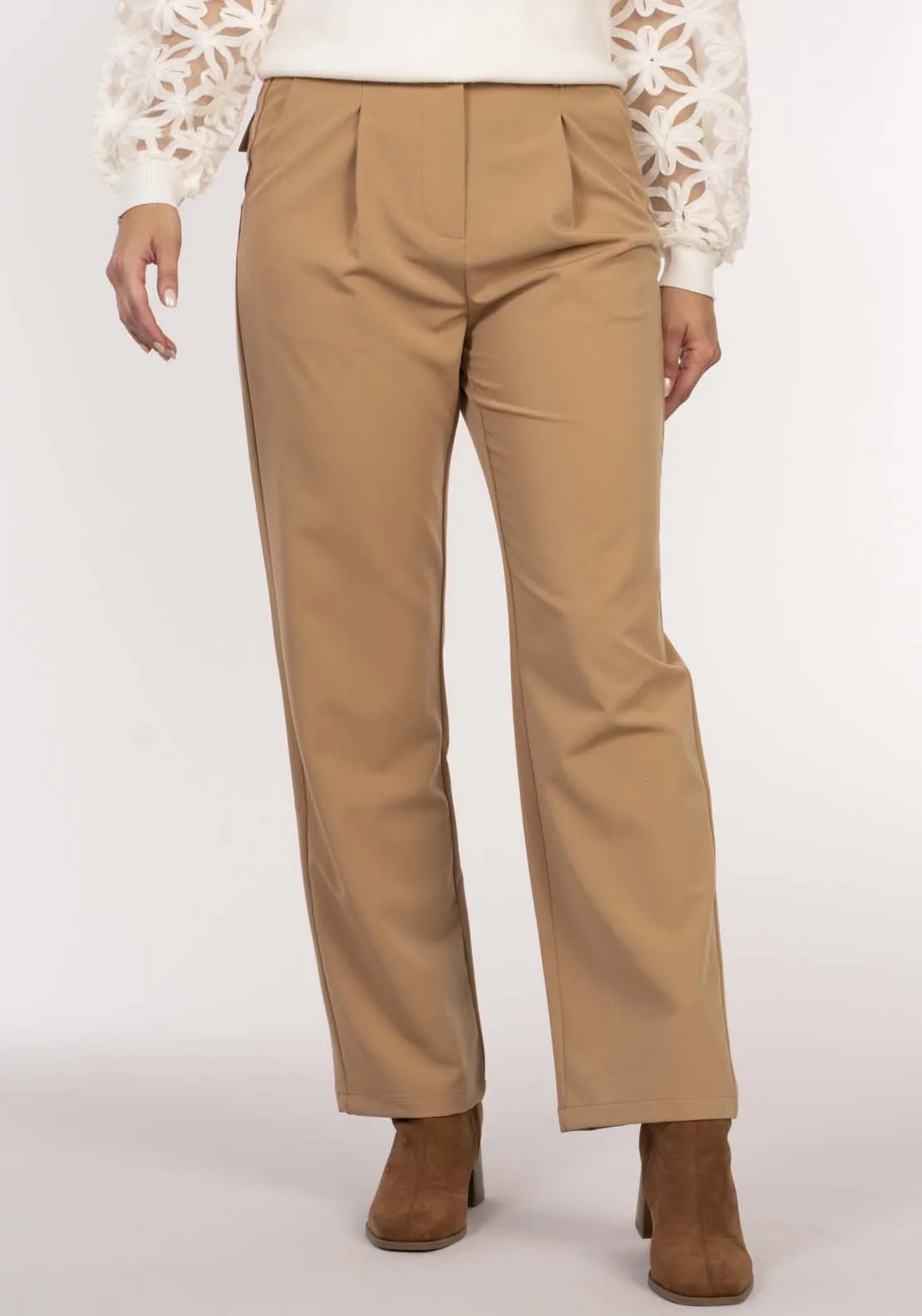 Soft Suiting Pant - Camel