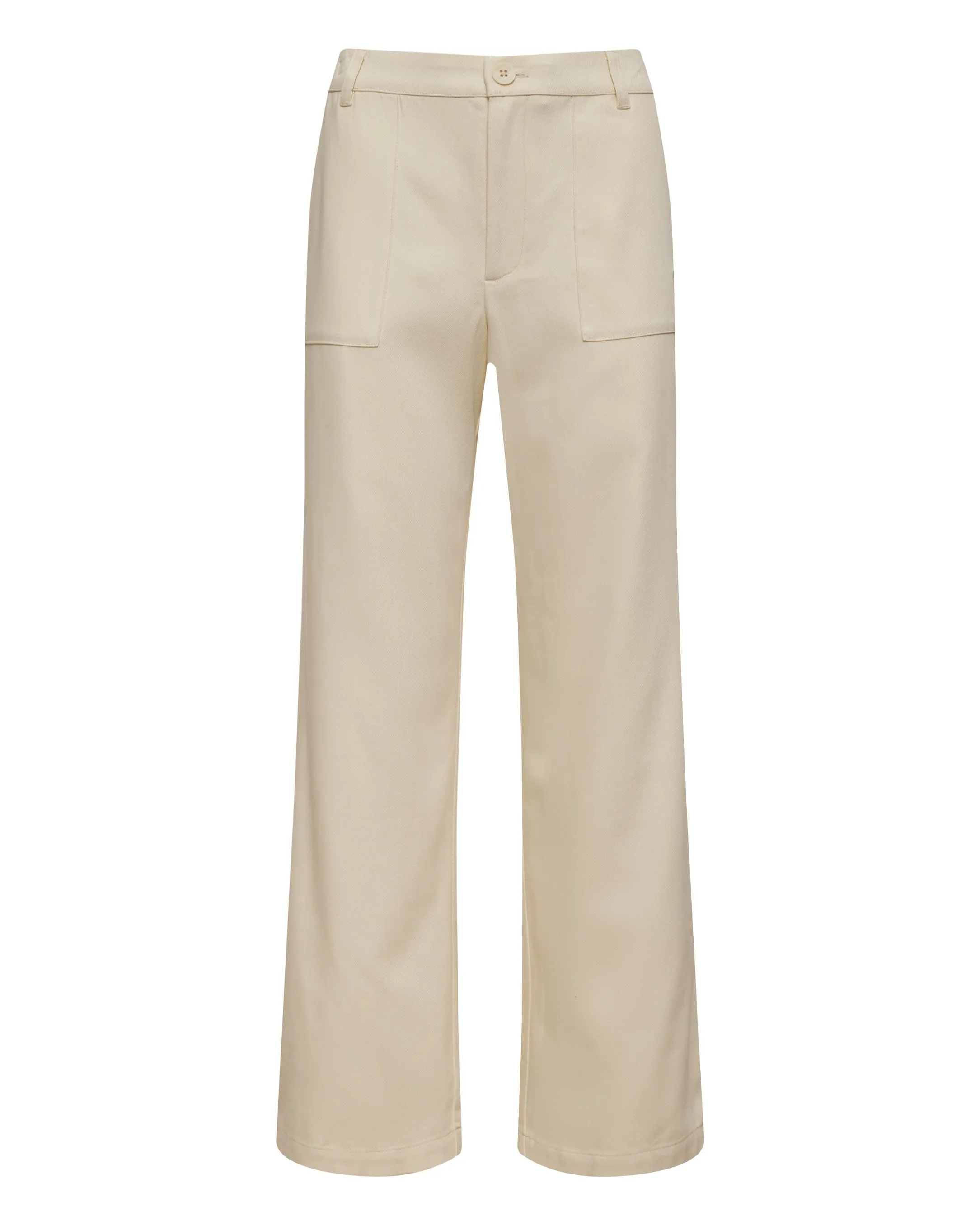 Soft Twill Patch Pocket Pant