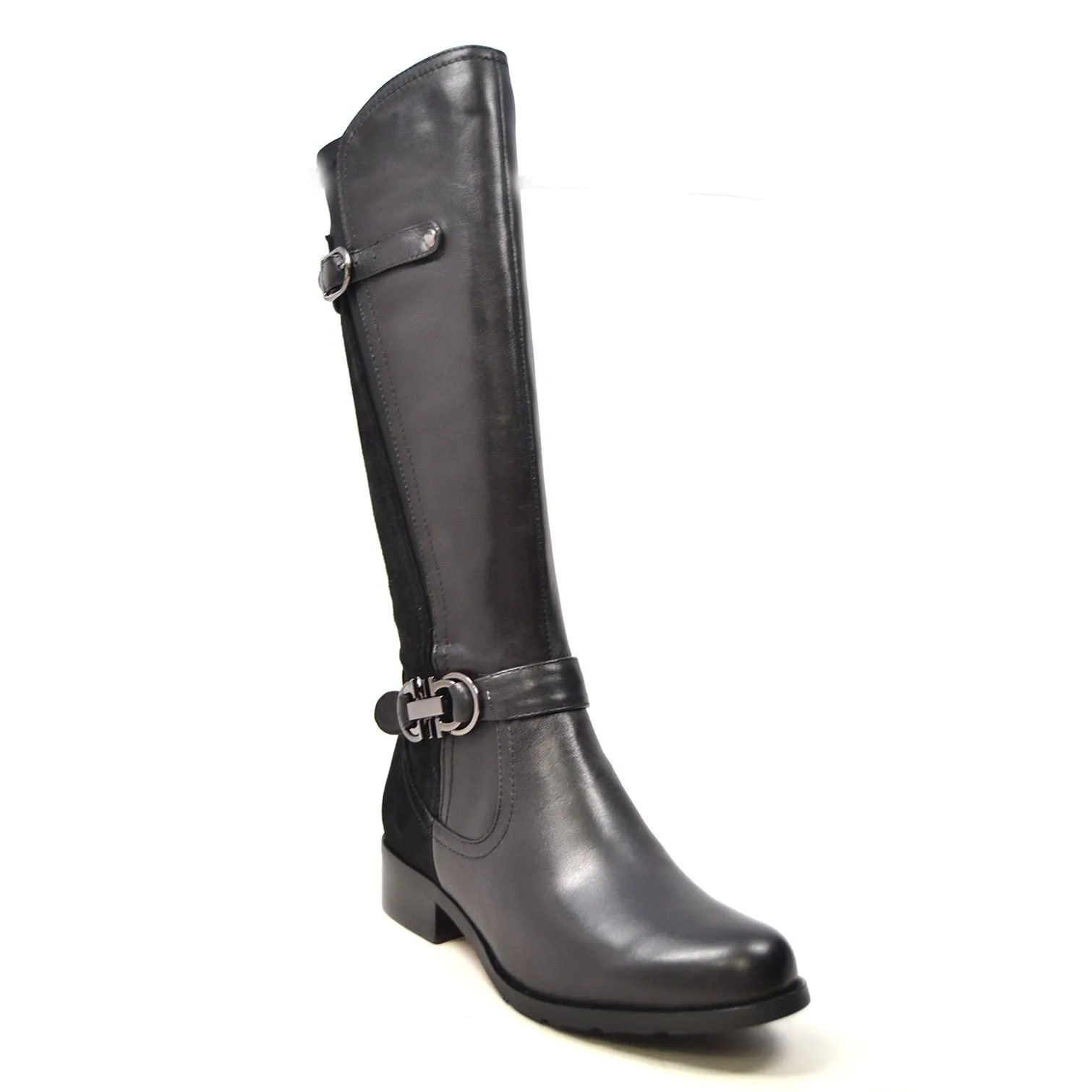 SoleMani Valentino Leather Boot for Slim Calves - Stylish and Comfortable