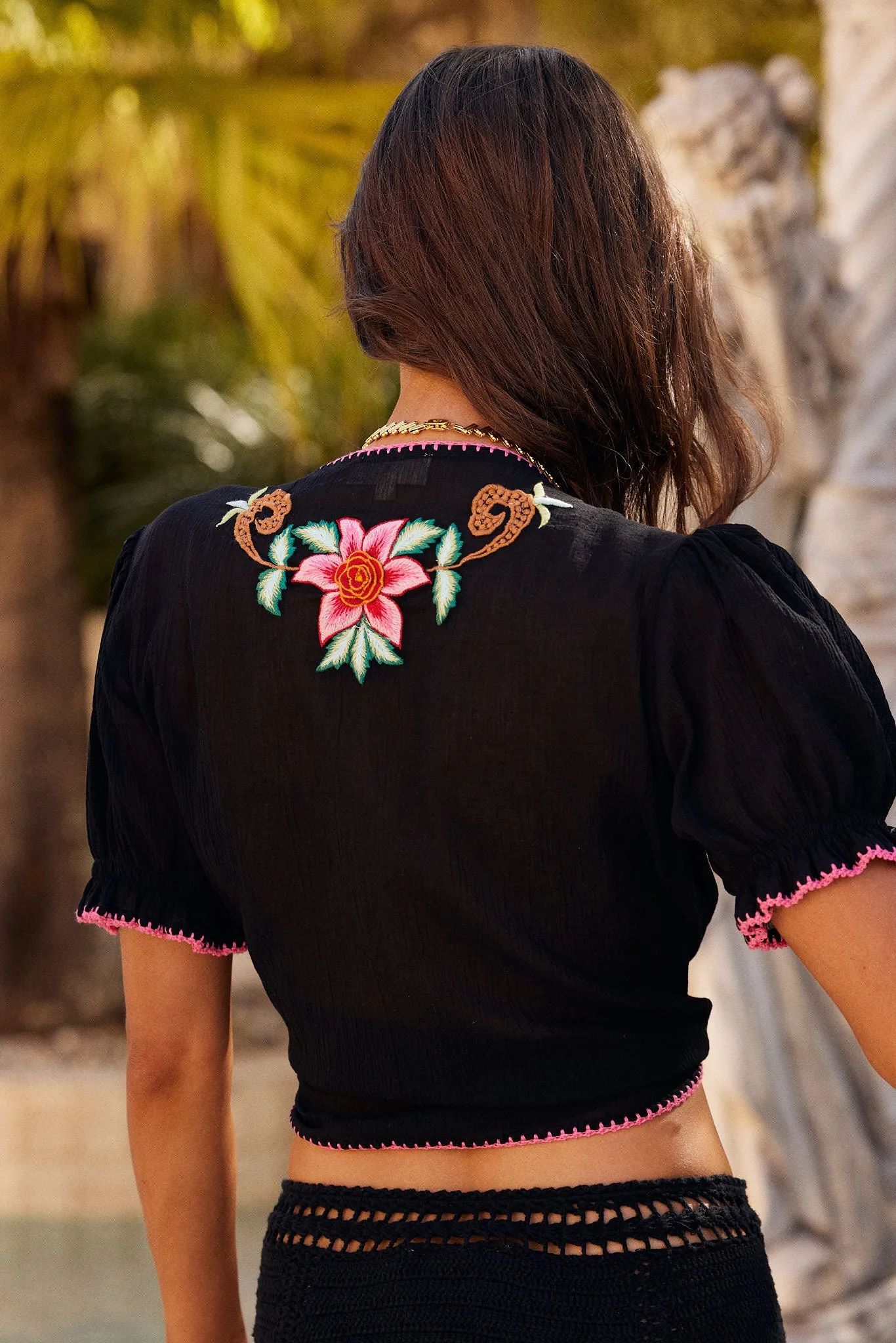 Song Of The Wind Embroidered Blouse