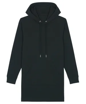 Stella Streeter womens hoodie dress (STDW143) | Black