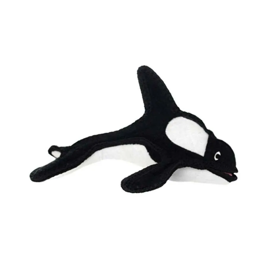 Tuffy Ocean Creatures - Killer Whale Dog Toy