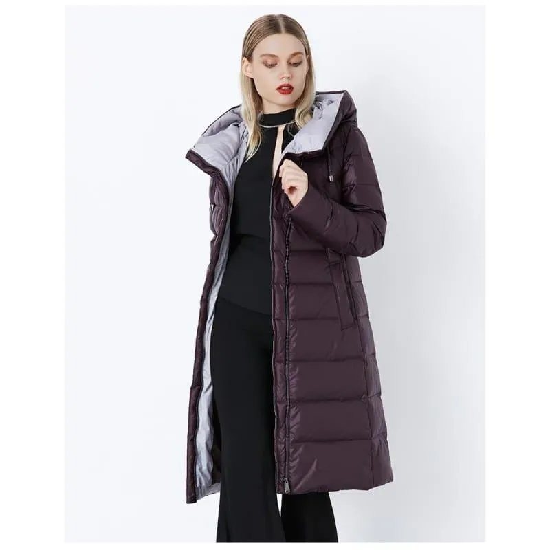 Women's Hooded Warm Parkas Bio Fluff Parka Coat