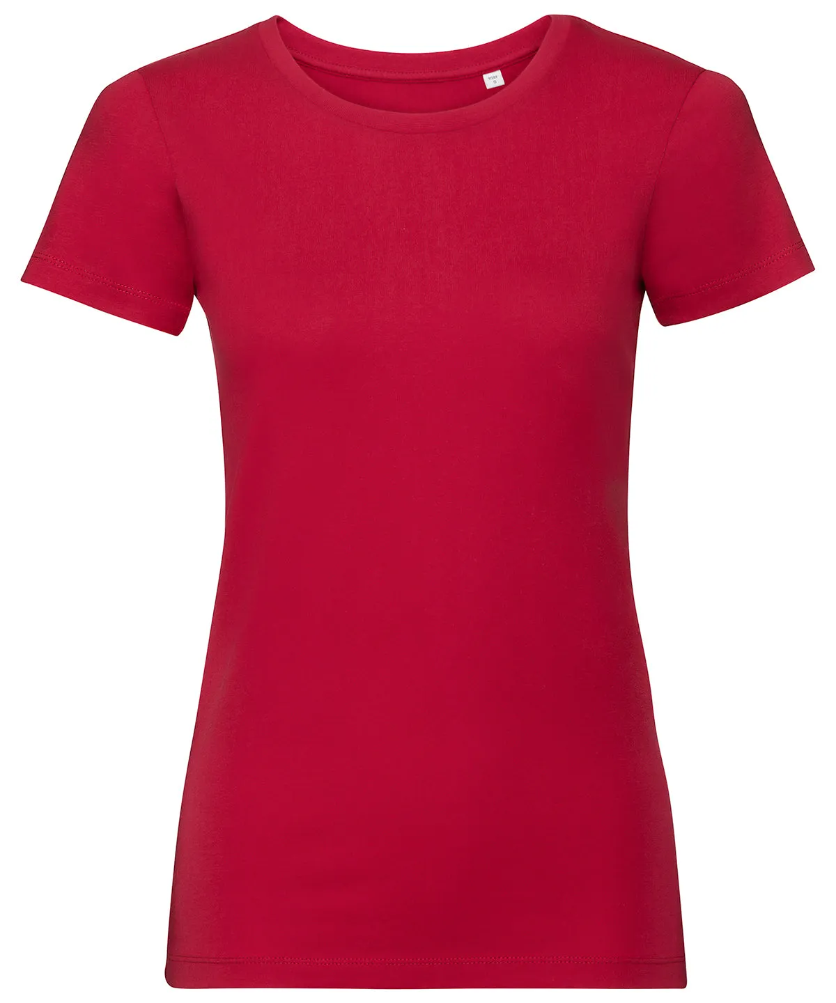 Womens pure organic tee | Classic Red