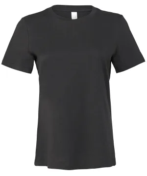 Womens relaxed Jersey short sleeve tee | Dark Grey