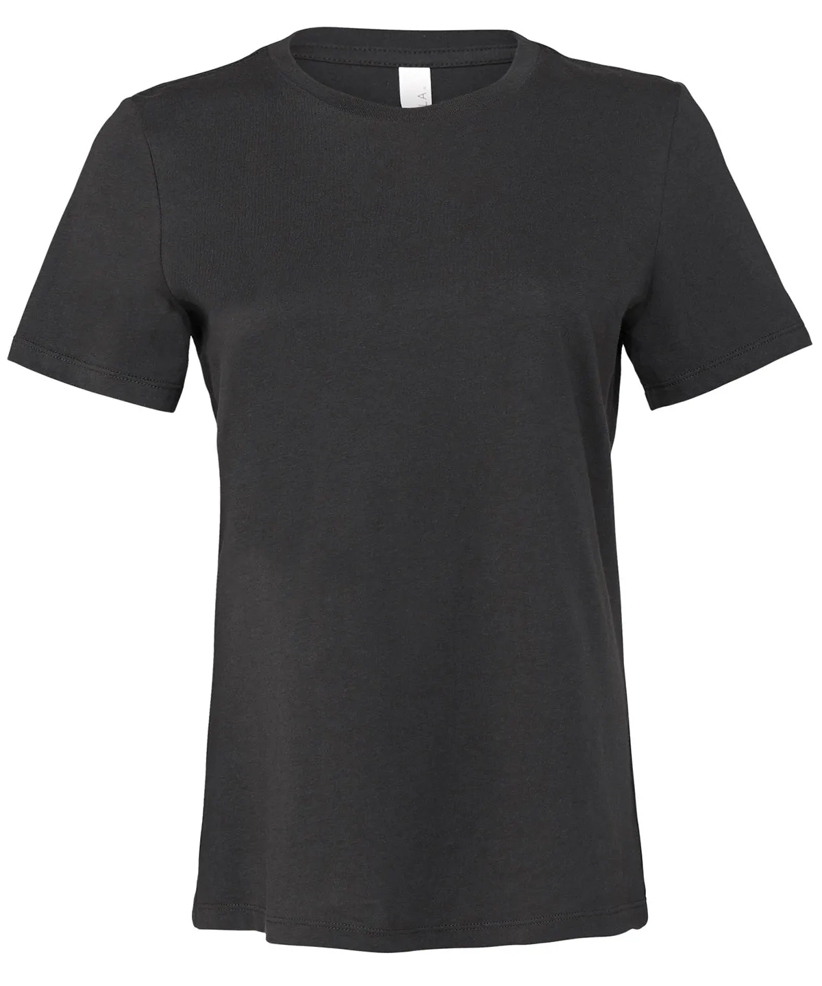 Womens relaxed Jersey short sleeve tee | Dark Grey