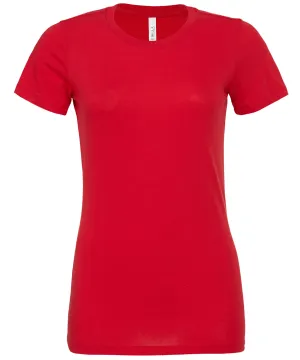 Womens relaxed Jersey short sleeve tee | Red