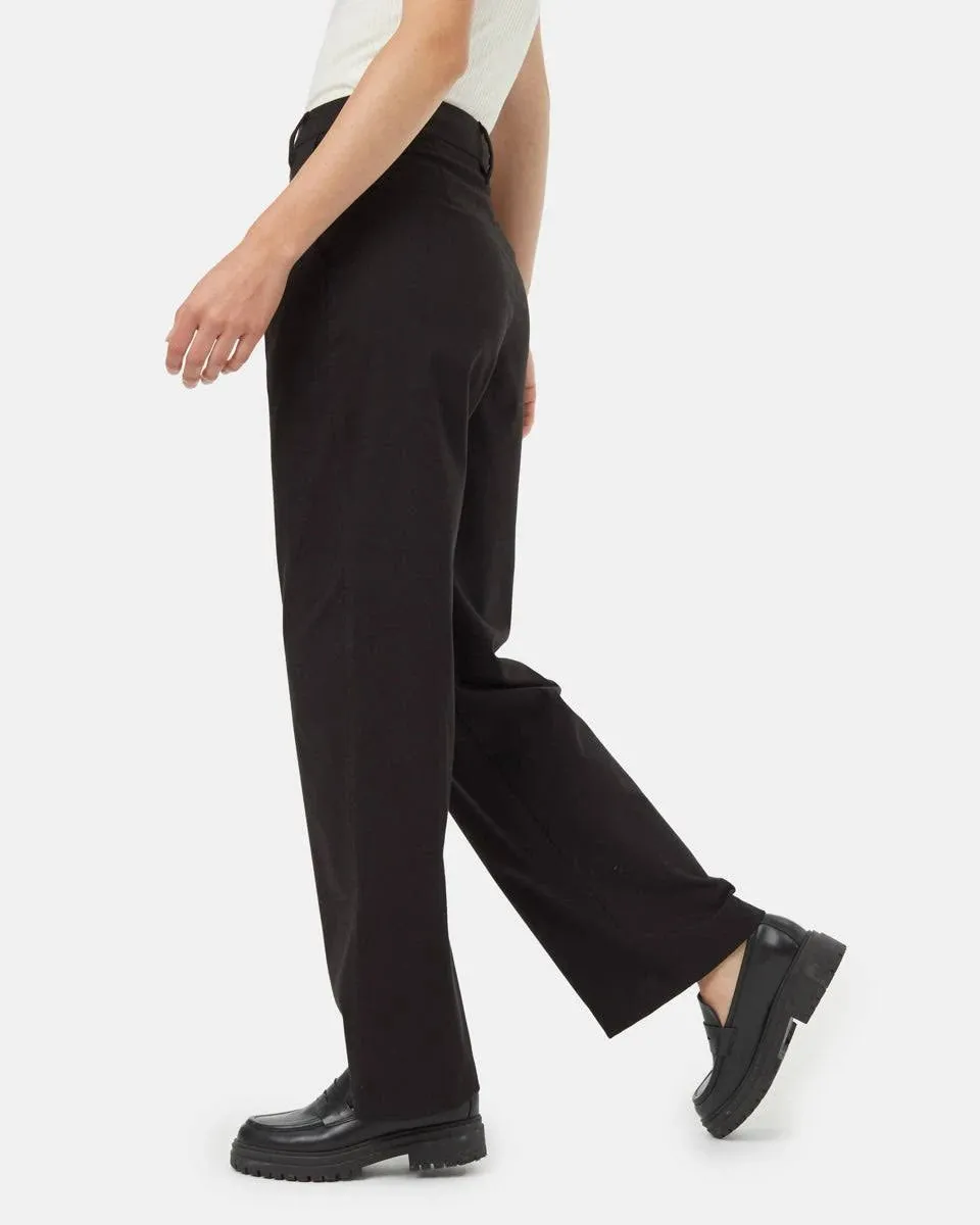 Women's Soft EcoTwill Pleat Front Pant